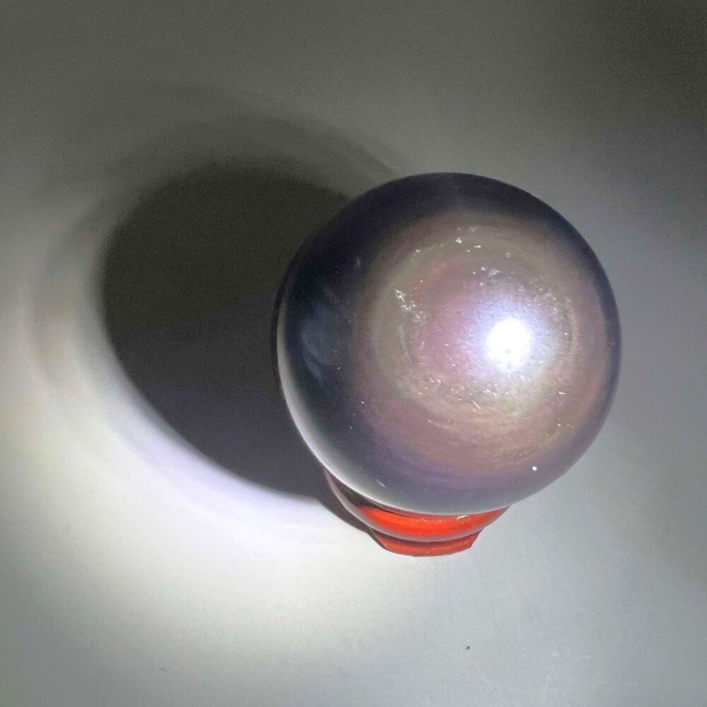 Rainbow Obsidian Sphere - 37mm